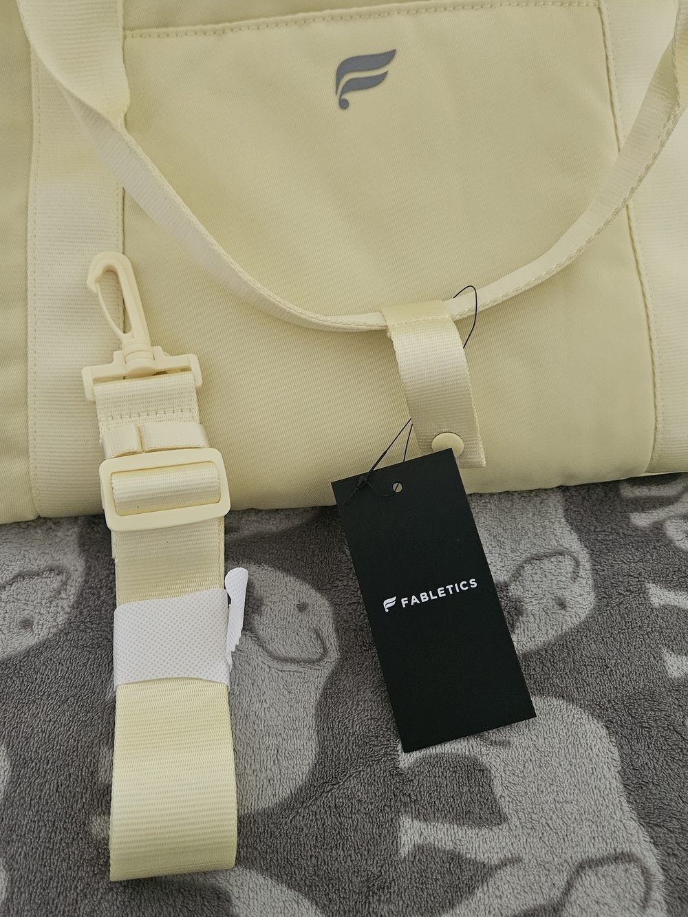 Fabletics Pale Yellow Women's Tote - Picture 2 of 6